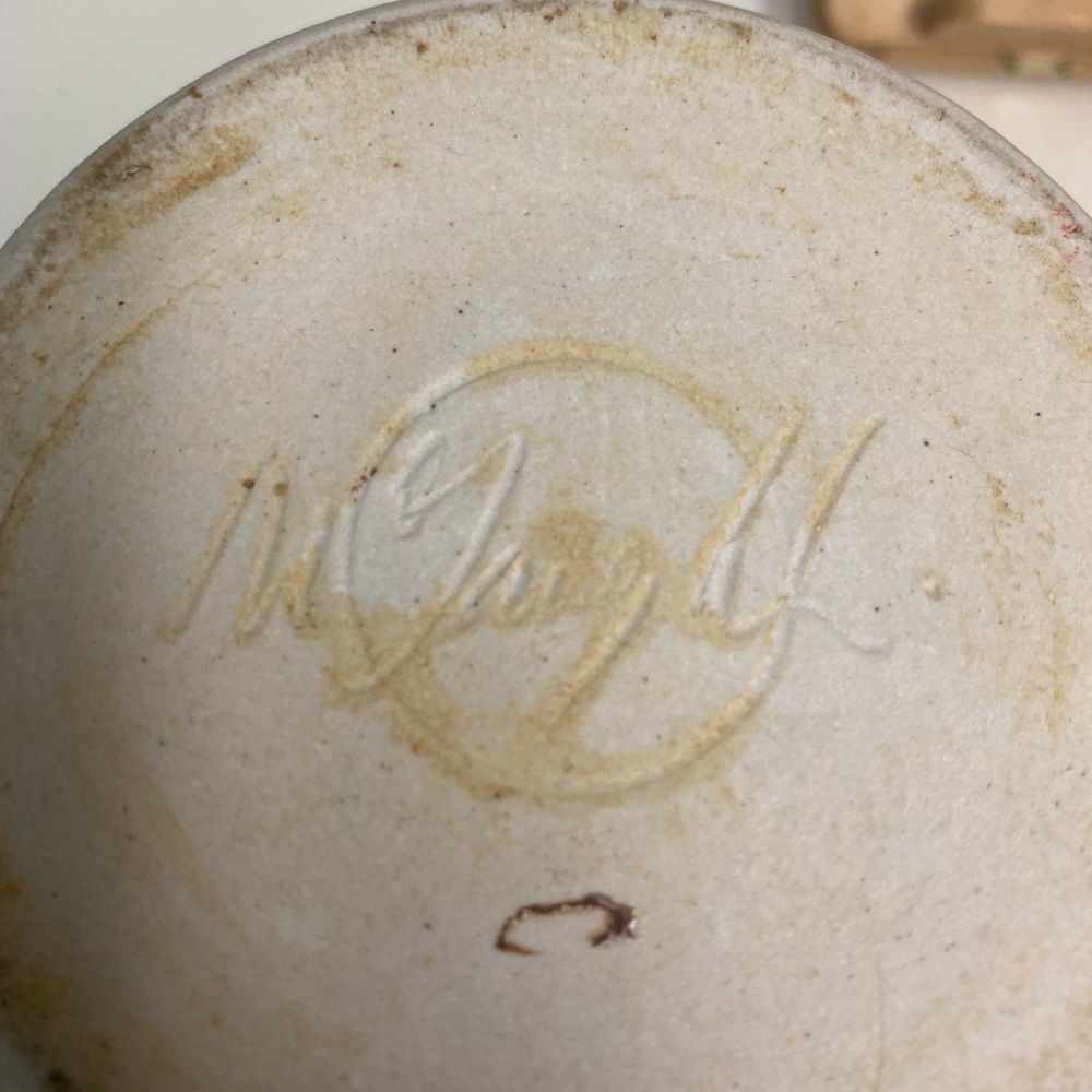 Handmade stoneware vase - Picture 8 of 12